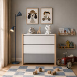 Pinette chest of drawers