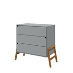 Lotta gray 3-drawer chest