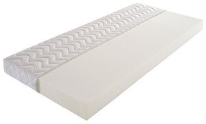 90x200 foam mattress made of highly elastic foam with a removable cover HR35
