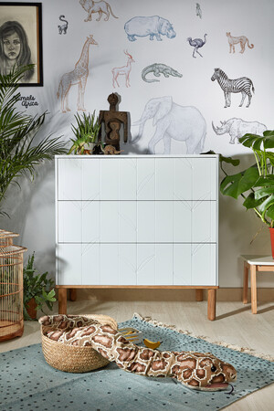 Toteme botanic 3-drawer dresser 