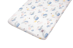 Patterns muslin fitted sheet size 40x90 (XS) 