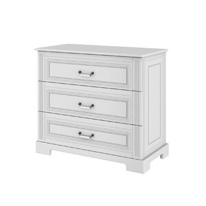 Ines elegant white chest of drawers