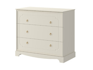 Royal latte 3-drawer chest
