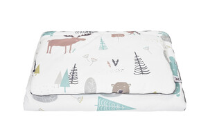 In the woods bedding seth with filling size L