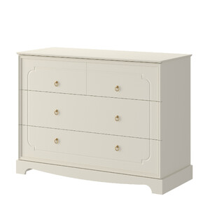 Royal latte 4-drawer chest