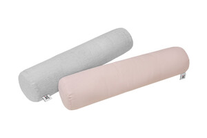 Linen roller for the head dusty pink