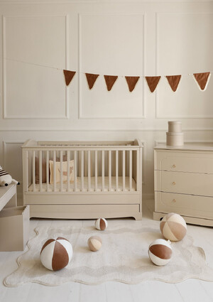 Royal latte cot bed 70x140 / sofa bed 70x140