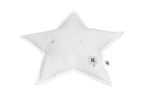 Shining star decor pillow