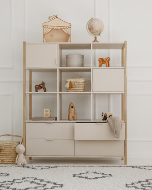 Versa Wide Bookcase – modern storage furniture for kids’ and teens’ rooms