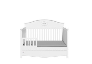 Bellamy Good Night toddler bed rail snow bliss