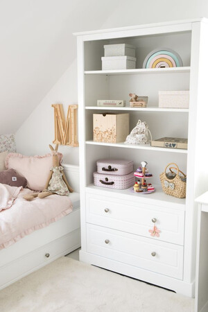 Marylou snow bliss bookcase 