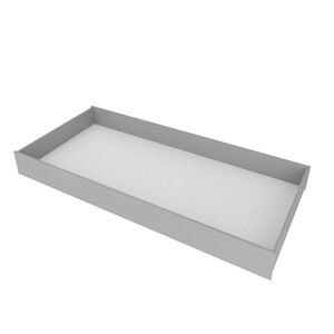 Lotta/ Pinette bed 90x200 drawer gray