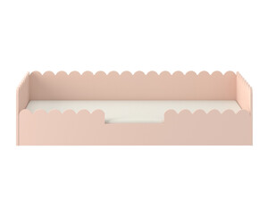 Bellamy BooK NooK bed 80x160 vintage rose with drawer