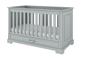 Ines neutral gray cot / toddler bed 70x140 