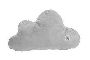 Velvet Pillow Cloud Silver