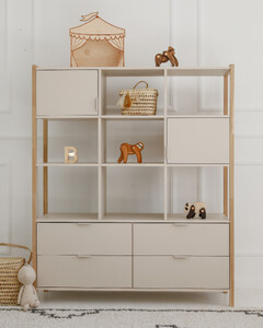 Versa Wide Bookcase – modern storage furniture for kids’ and teens’ rooms