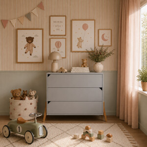 Lotta gray komoda-3szuflady