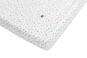 In the woods dots fitted sheet 60x120
