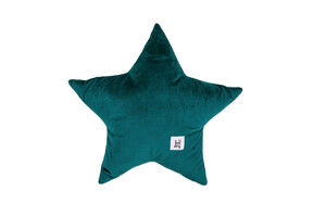 Velvet Pillow Star Emerald