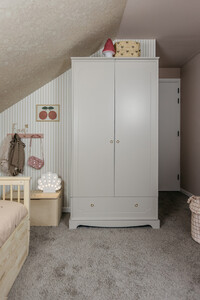 Royal  latte 2-door wardrobe