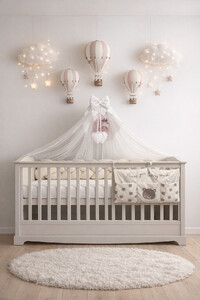 Royal latte łóżeczko 70x140 z szufladą