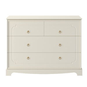 Royal latte 4-drawer chest