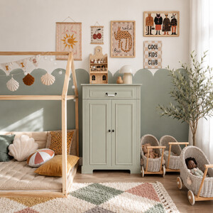 Ines sage 2-door chest